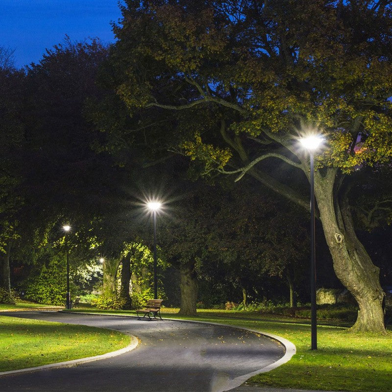 V-TAC Lampada Solare a palo LED da giardino 10W con Sensore di movimento, Telecomando e timer IP65 4000K V-TAC Lampada Solare a palo LED da giardino 10W con Sensore di movimento, Telecomando e timer IP65 4000K